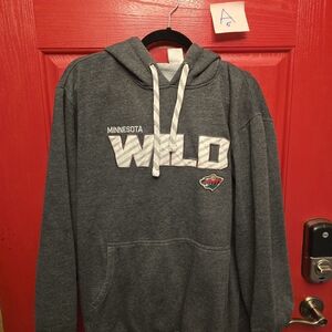 Minnesota Wild Gray Hoodie